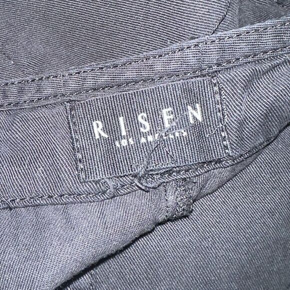 RISEN wide leg cargo overalls in‎ black Size Large - Picture 9 of 11